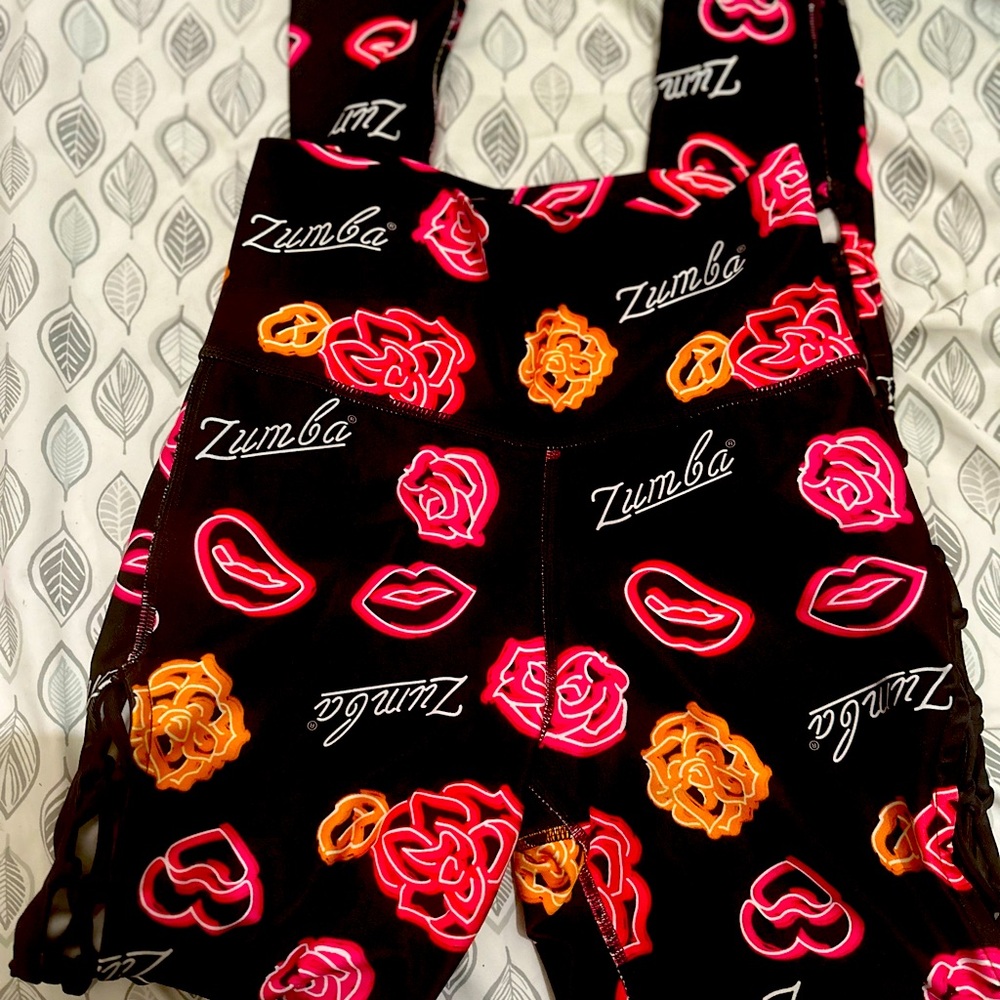 Zumba stole my Heart Leggings